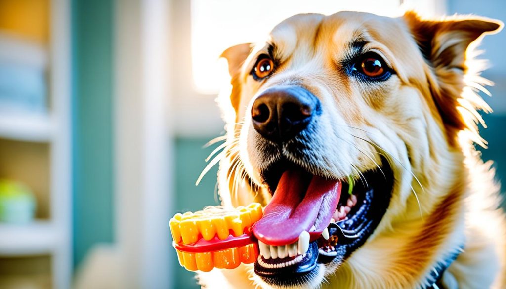 senior dog dental care